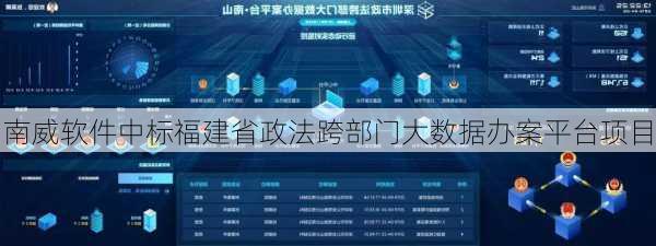 南威软件中标福建省政法跨部门大数据办案平台项目