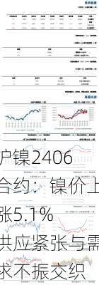 沪镍2406合约：镍价上涨5.1% 供应紧张与需求不振交织