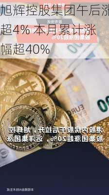 旭辉控股集团午后涨超4% 本月累计涨幅超40%