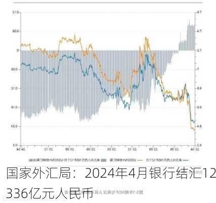 国家外汇局：2024年4月银行结汇12336亿元人民币