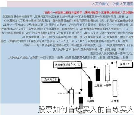 股票如何盲练买入的盲练买入