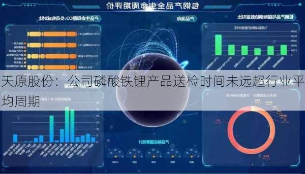 天原股份：公司磷酸铁锂产品送检时间未远超行业平均周期