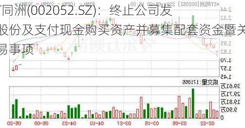 *ST同洲(002052.SZ)：终止公司发行股份及支付现金购买资产并募集配套资金暨关联交易事项