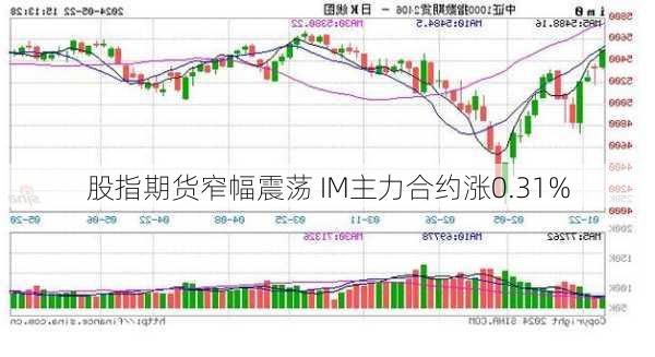 股指期货窄幅震荡 IM主力合约涨0.31%