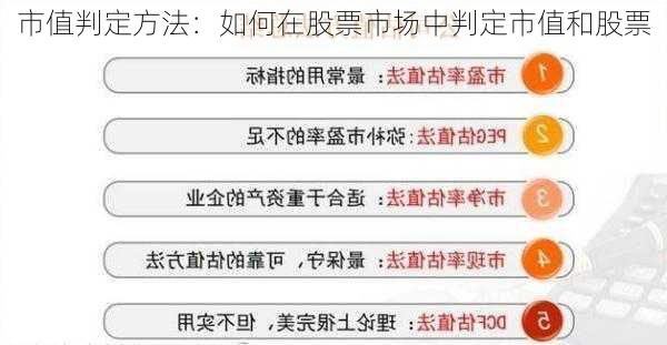 市值判定方法：如何在股票市场中判定市值和股票