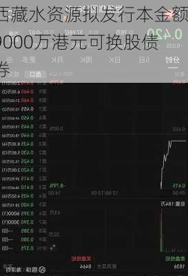 西藏水资源拟发行本金额9000万港元可换股债券