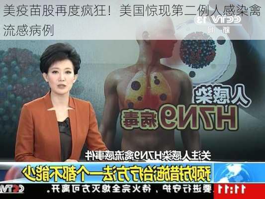 美疫苗股再度疯狂！美国惊现第二例人感染禽流感病例