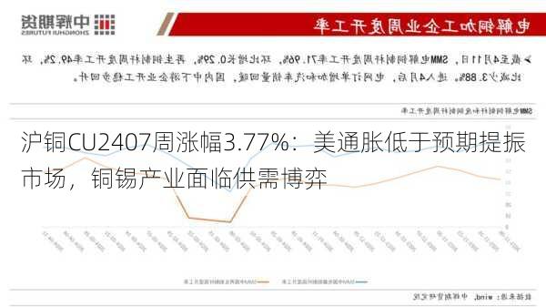 沪铜CU2407周涨幅3.77%：美通胀低于预期提振市场，铜锡产业面临供需博弈