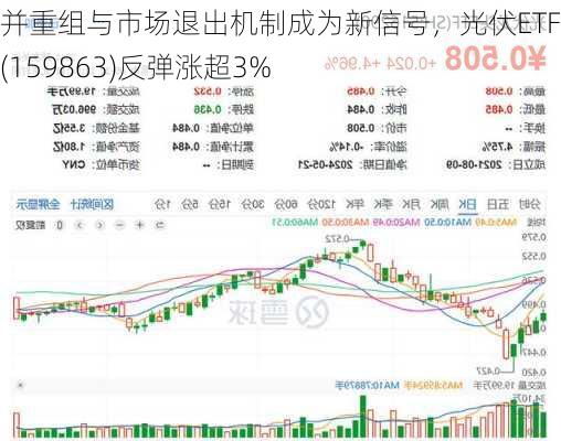 兼并重组与市场退出机制成为新信号，光伏ETF基金(159863)反弹涨超3%