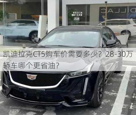 凯迪拉克CT5购车价需要多少？28-30万轿车哪个更省油？