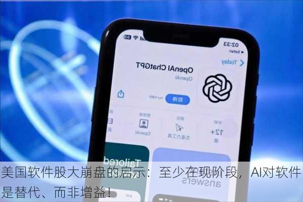美国软件股大崩盘的启示：至少在现阶段，AI对软件是替代、而非增益！