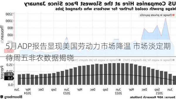 5月ADP报告显现美国劳动力市场降温 市场淡定期待周五非农数据揭晓