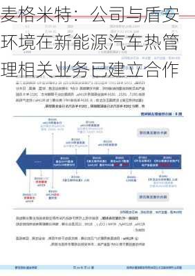 麦格米特：公司与盾安环境在新能源汽车热管理相关业务已建立合作