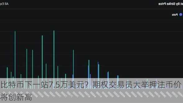 比特币下一站7.5万美元？期权交易员大举押注币价将创新高