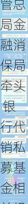 独家！金融监管总局金融消保局牵头 银行代销私募基金相关规定即将重修