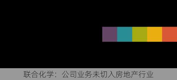 联合化学：公司业务未切入房地产行业