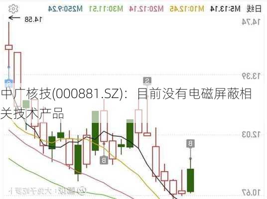 中广核技(000881.SZ)：目前没有电磁屏蔽相关技术产品