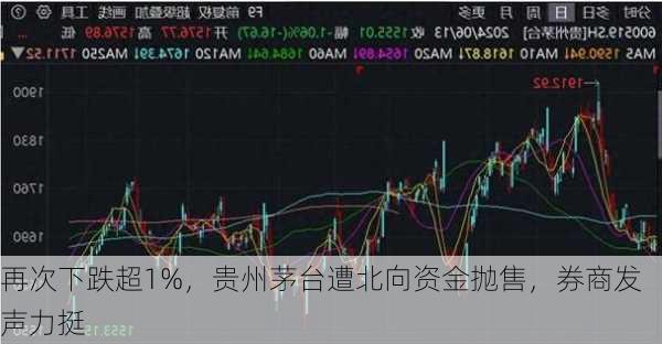 再次下跌超1%，贵州茅台遭北向资金抛售，券商发声力挺