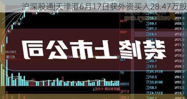 沪深股通|天津港6月17日获外资买入28.47万股