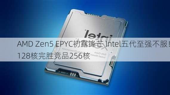 AMD Zen5 EPYC初露锋芒 Intel五代至强不服！128核完胜竞品256核