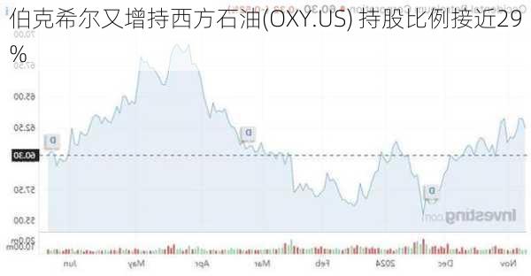 伯克希尔又增持西方石油(OXY.US) 持股比例接近29%