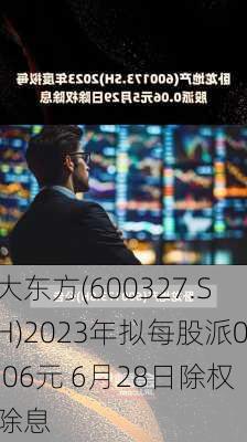 大东方(600327.SH)2023年拟每股派0.06元 6月28日除权除息