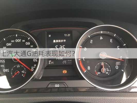 上汽大通G油耗表现如何？