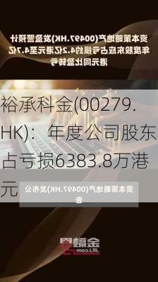 裕承科金(00279.HK)：年度公司股东应占亏损6383.8万港元