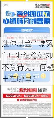 迷你基金“喊冤”！业绩稳健却不受待见，问题出在哪里？