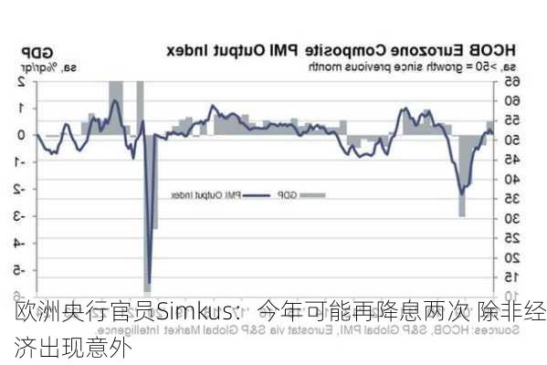 欧洲央行官员Simkus：今年可能再降息两次 除非经济出现意外