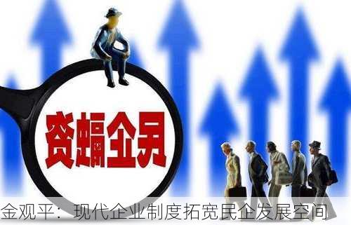 金观平：现代企业制度拓宽民企发展空间