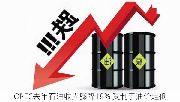 OPEC去年石油收入骤降18% 受制于油价走低