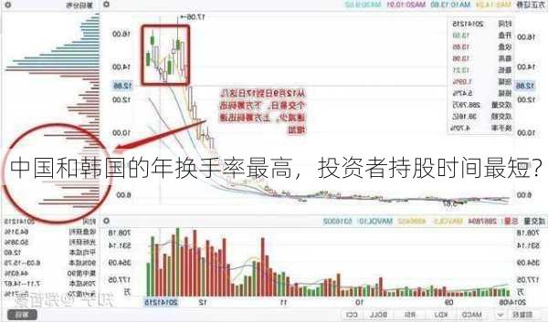 中国和韩国的年换手率最高，投资者持股时间最短？