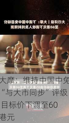 大摩：维持中国中免“与大市同步”评级 目标价下调至60港元