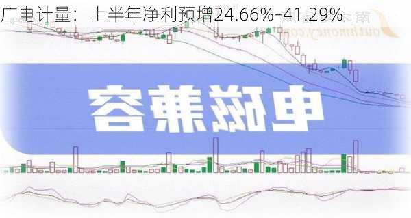 广电计量：上半年净利预增24.66%–41.29%