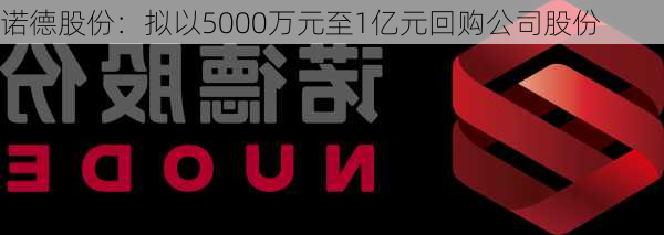 诺德股份：拟以5000万元至1亿元回购公司股份