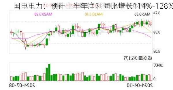 国电电力：预计上半年净利同比增长114%-128%