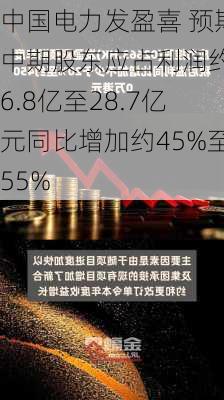 中国电力发盈喜 预期中期股东应占利润约26.8亿至28.7亿元同比增加约45%至55%