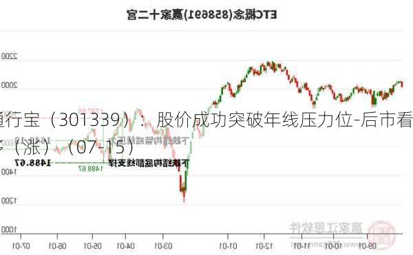 通行宝（301339）：股价成功突破年线压力位-后市看多（涨）（07-15）