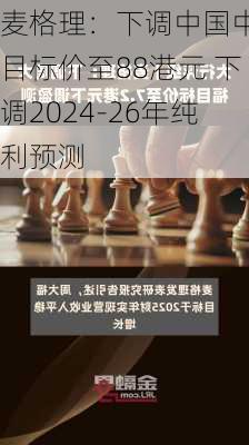 麦格理：下调中国中免目标价至88港元 下调2024-26年纯利预测