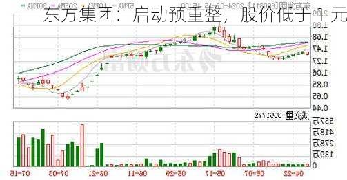 东方集团：启动预重整，股价低于 1 元