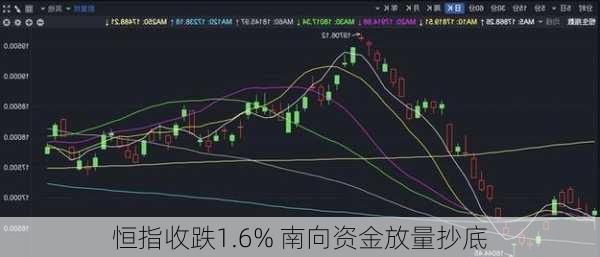 恒指收跌1.6% 南向资金放量抄底