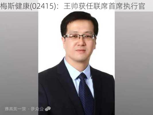 梅斯健康(02415)：王帅获任联席首席执行官