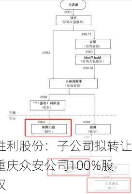 胜利股份：子公司拟转让重庆众安公司100%股权