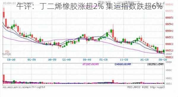 午评：丁二烯橡胶涨超2% 集运指数跌超6%