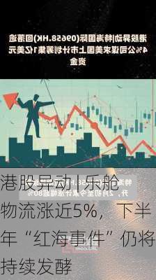 港股异动 | 乐舱物流涨近5%，下半年“红海事件”仍将持续发酵