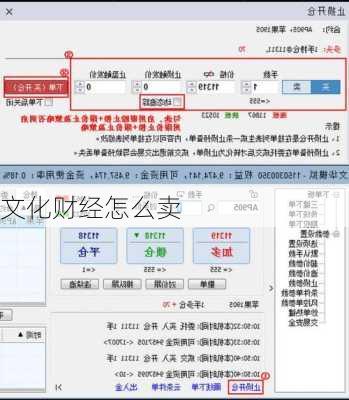 文化财经怎么卖