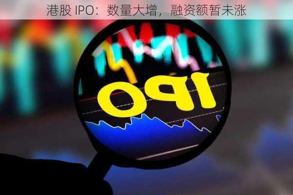 港股 IPO：数量大增，融资额暂未涨