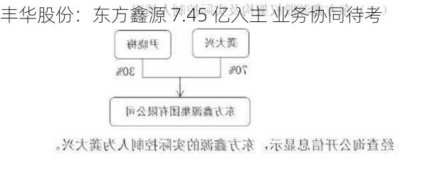 丰华股份：东方鑫源 7.45 亿入主 业务协同待考