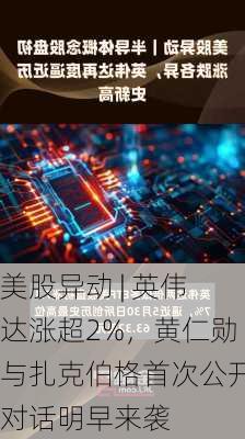 美股异动 | 英伟达涨超2%，黄仁勋与扎克伯格首次公开对话明早来袭